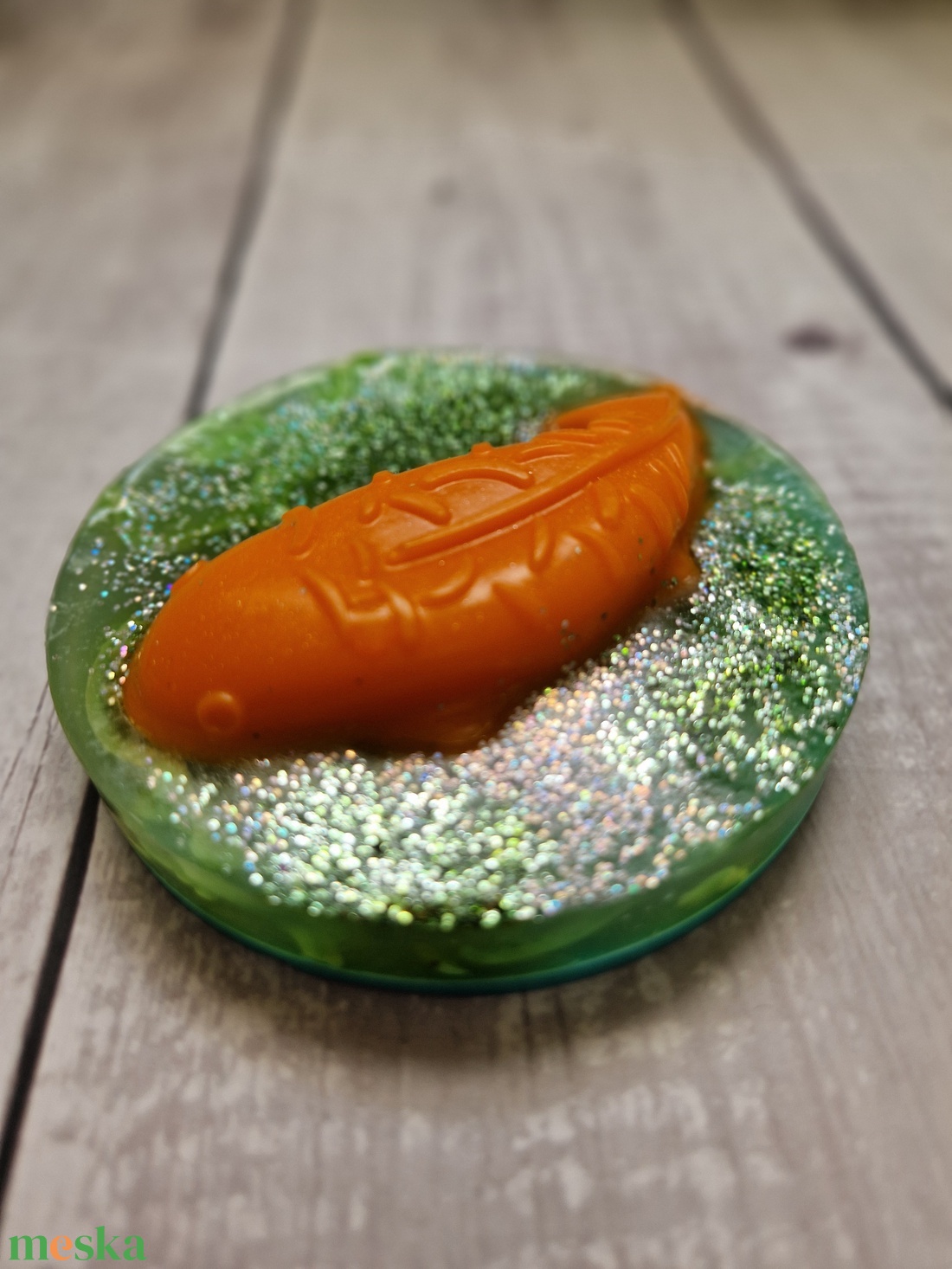 Aranyhalas diszszappan  - szépségápolás - szappan & fürdés - kézműves szappan - Meska.hu