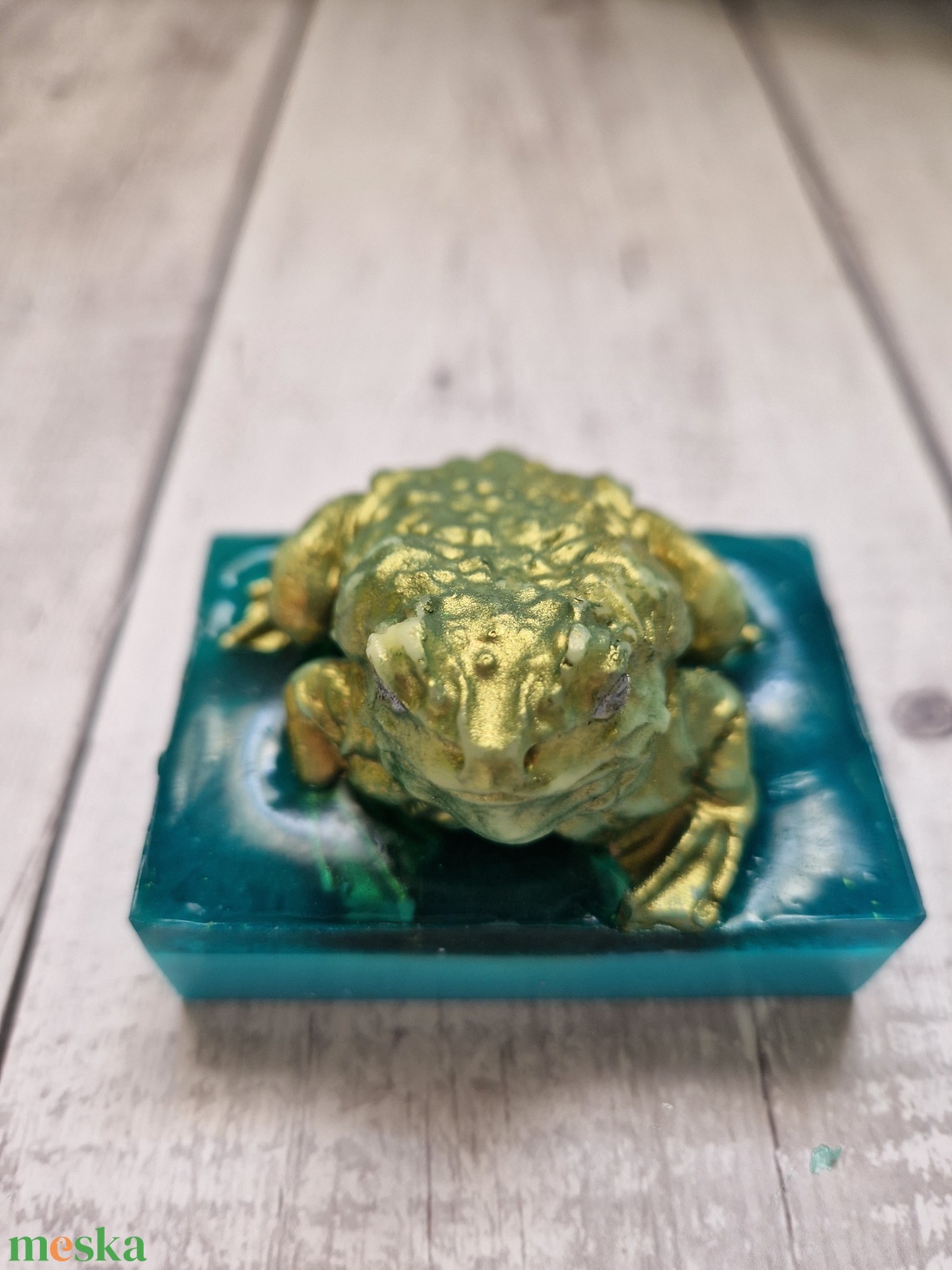 Varangyos béka diszszappan  - szépségápolás - szappan & fürdés - kézműves szappan - Meska.hu