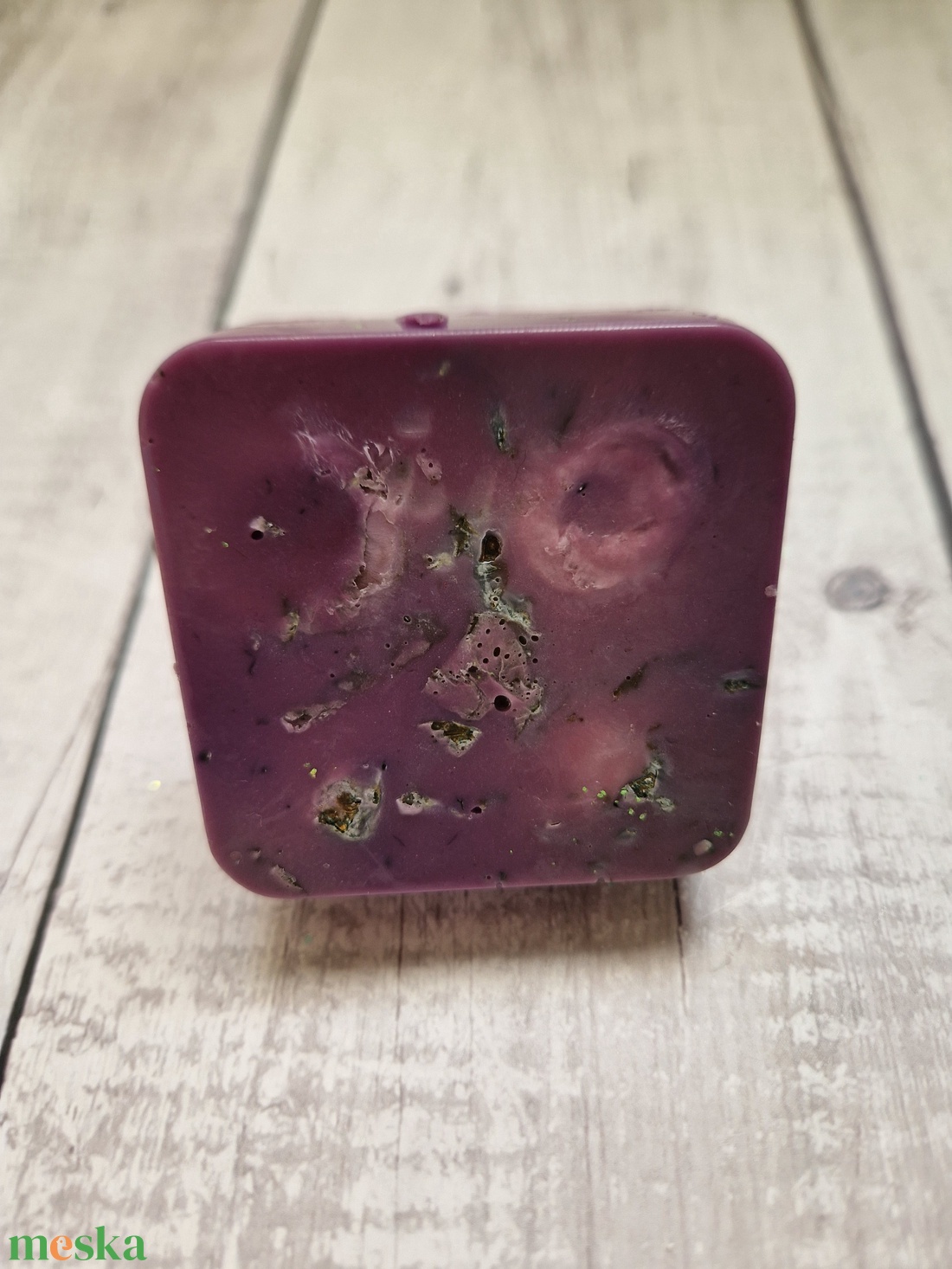 Lila és rózsa diszszappan  - szépségápolás - szappan & fürdés - kézműves szappan - Meska.hu