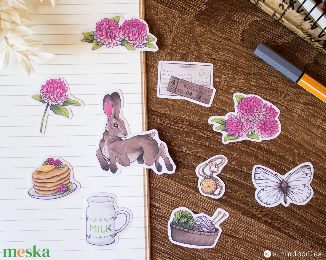 Nyuszi- Cottage core journal matrica szett - Boszorkány familiáris matrica csomag - otthon & életmód - papír, írószer - matrica, matrica csomag - Meska.hu Nyuszi- Cottage core journal matrica szett - Boszorkány familiáris matrica csomag - otthon & életmód - papír, írószer - matrica, matrica csomag - Meska.hu