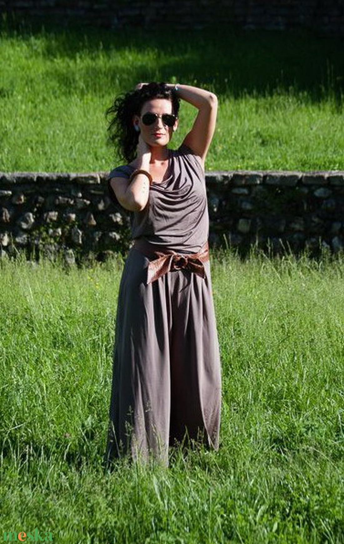 Arina - Bő szárú overall - ruha & divat - női ruha - ruha - Meska.hu