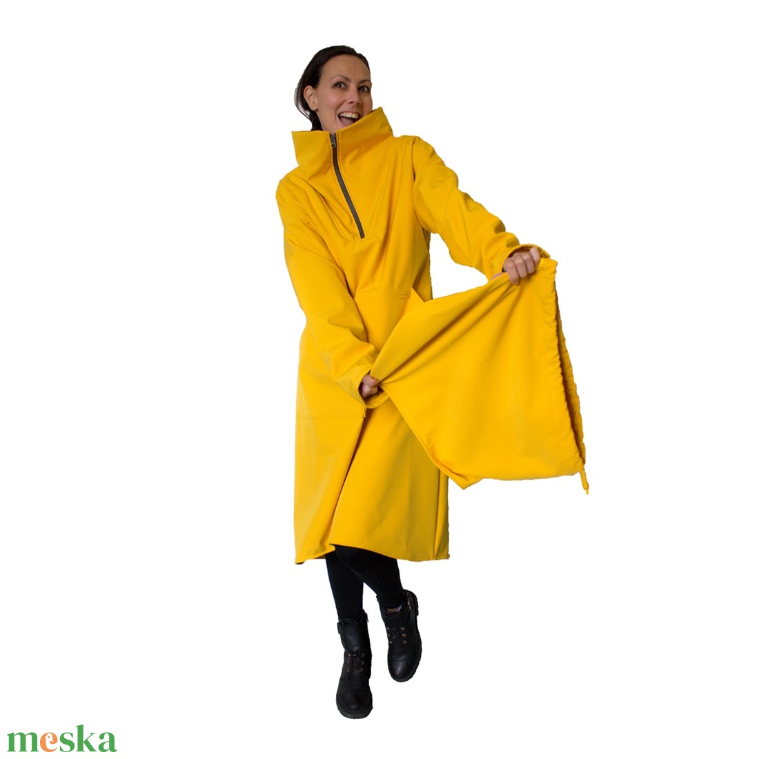 Gonzo Jumper - cipzárral - ruha & divat - női ruha - kabát - Meska.hu