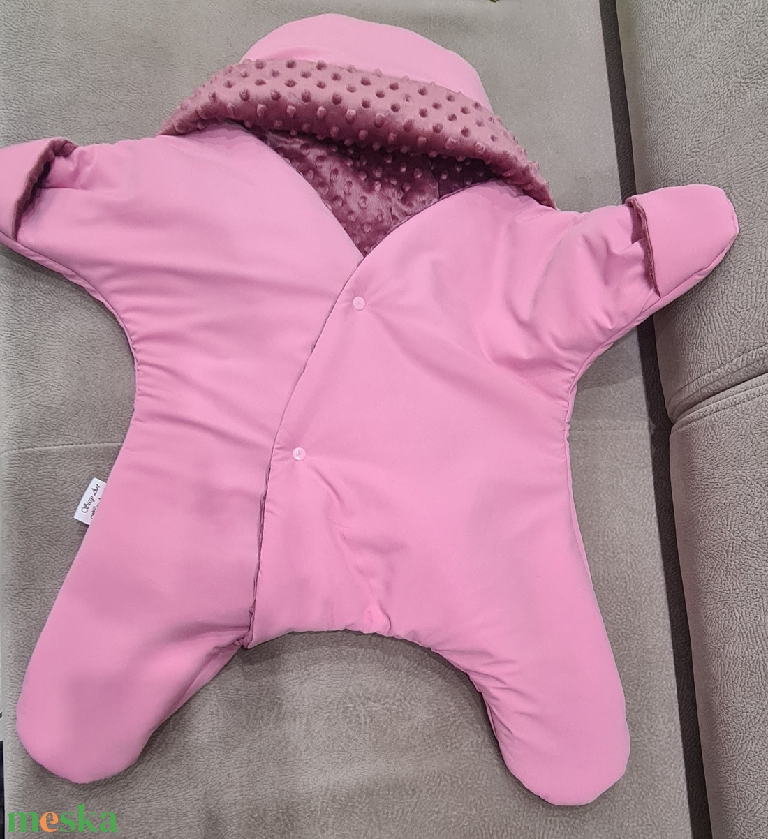 Téli babacsillag rendelésre - otthon & életmód - babaszoba, gyerekszoba - baba hálózsák, bundazsák - Meska.hu