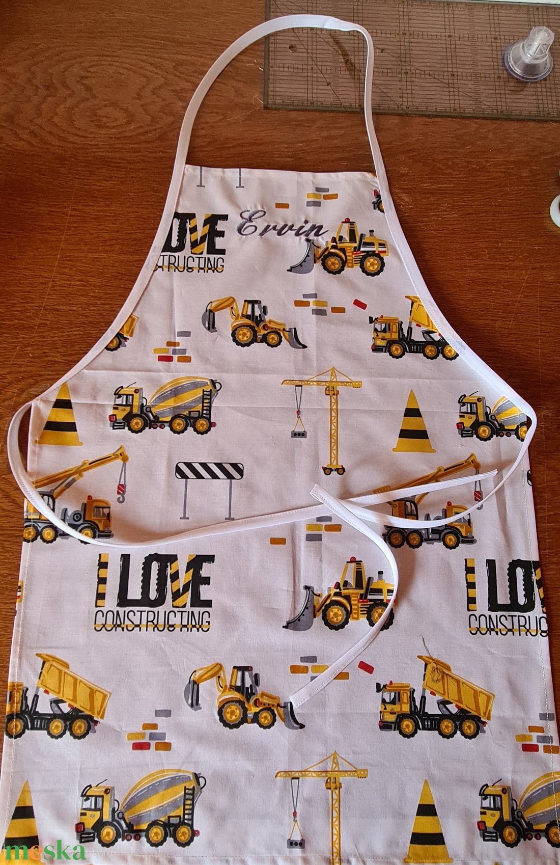 Gyerek kötény  - otthon & életmód - konyhafelszerelés, tálalás - konyhai textil - kötény - Meska.hu