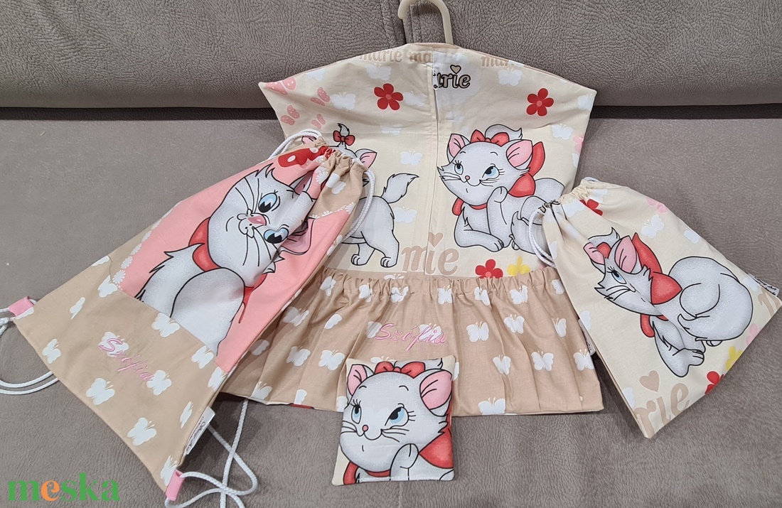 Oviszsák tornazsákkal,tisztasági zsákkal es babzsákkal - játék & sport - ovis felszerelés - ovis zsák - Meska.hu