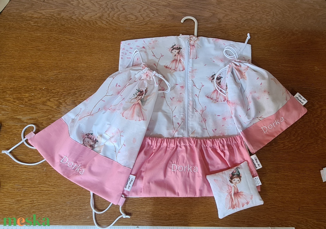 Oviszsák tornazsákkal,tisztasági zsákkal es babzsákkal - játék & sport - ovis felszerelés - ovis zsák - Meska.hu