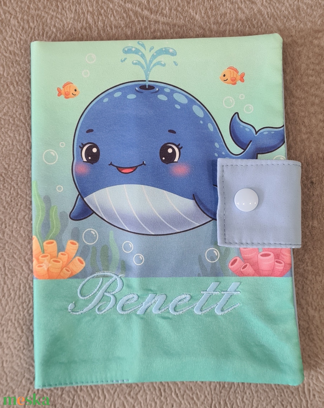 Egészségügyi kiskönyv borító  - baba - mama - babaemlékek - egészségügyi kiskönyv borító - Meska.hu