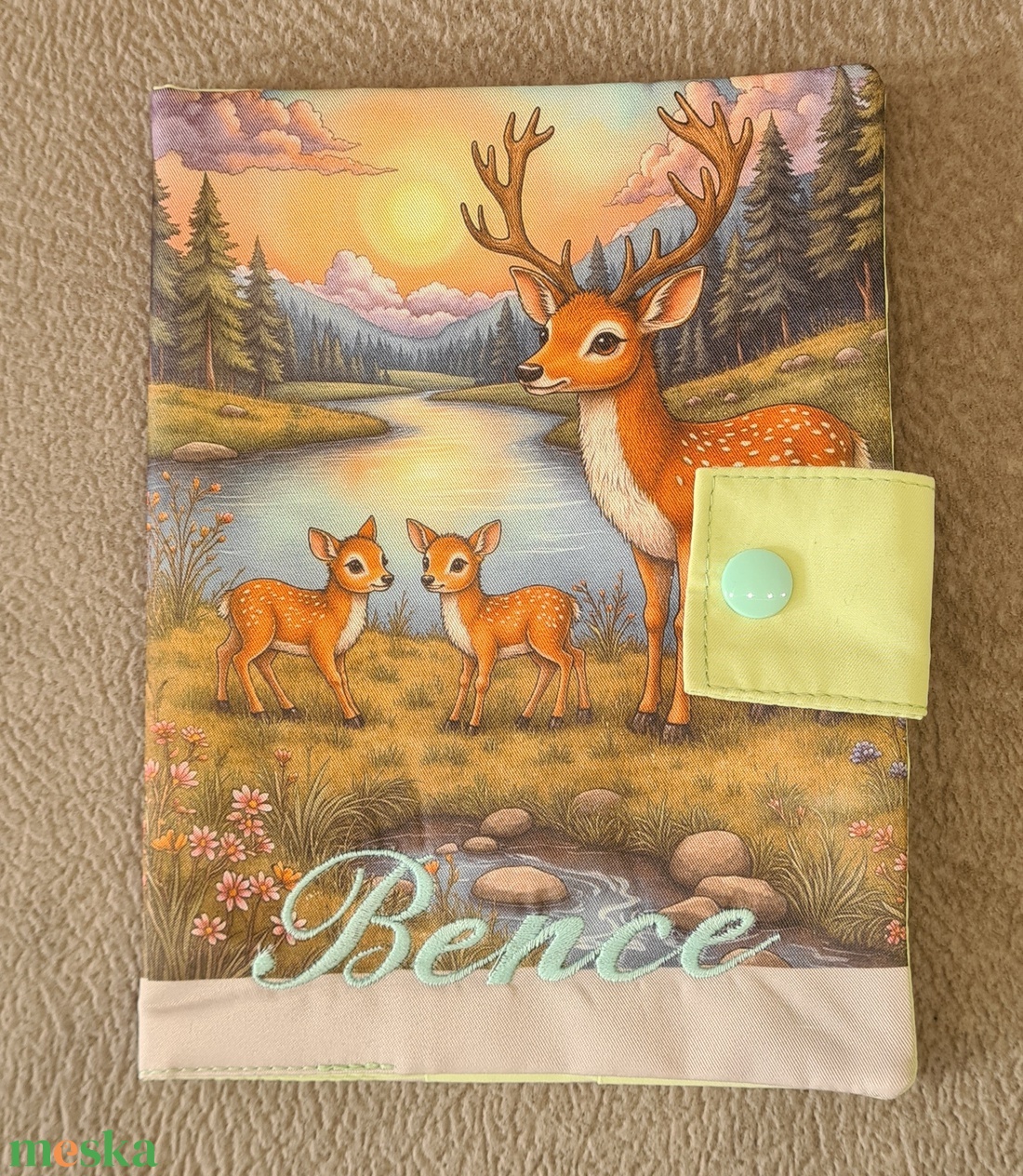 Egészségügyi kiskönyv borító  - baba - mama - babaemlékek - egészségügyi kiskönyv borító - Meska.hu