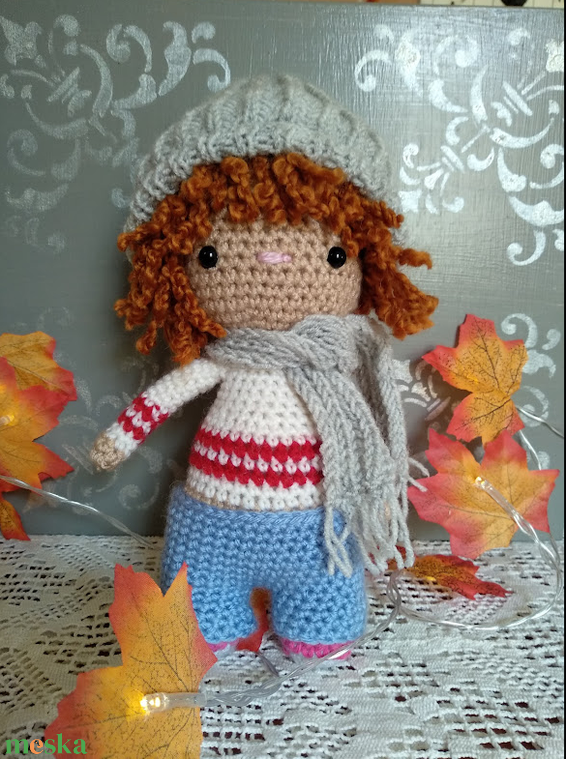 Horgolt baba - játék & sport - plüssállat & játékfigura - ember - Meska.hu