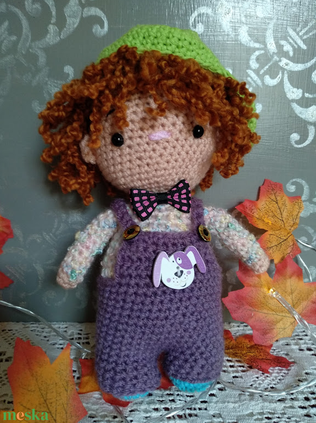 Horgolt baba - játék & sport - plüssállat & játékfigura - ember - Meska.hu