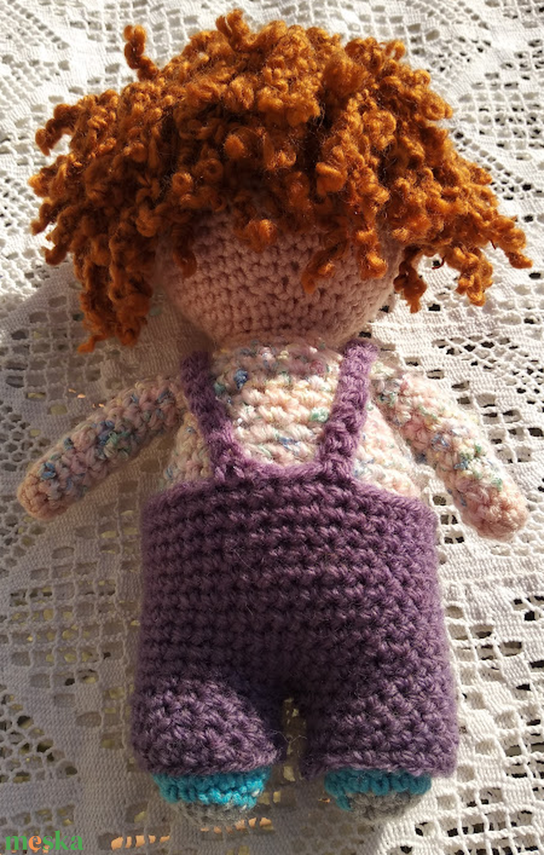 Horgolt baba - játék & sport - plüssállat & játékfigura - ember - Meska.hu