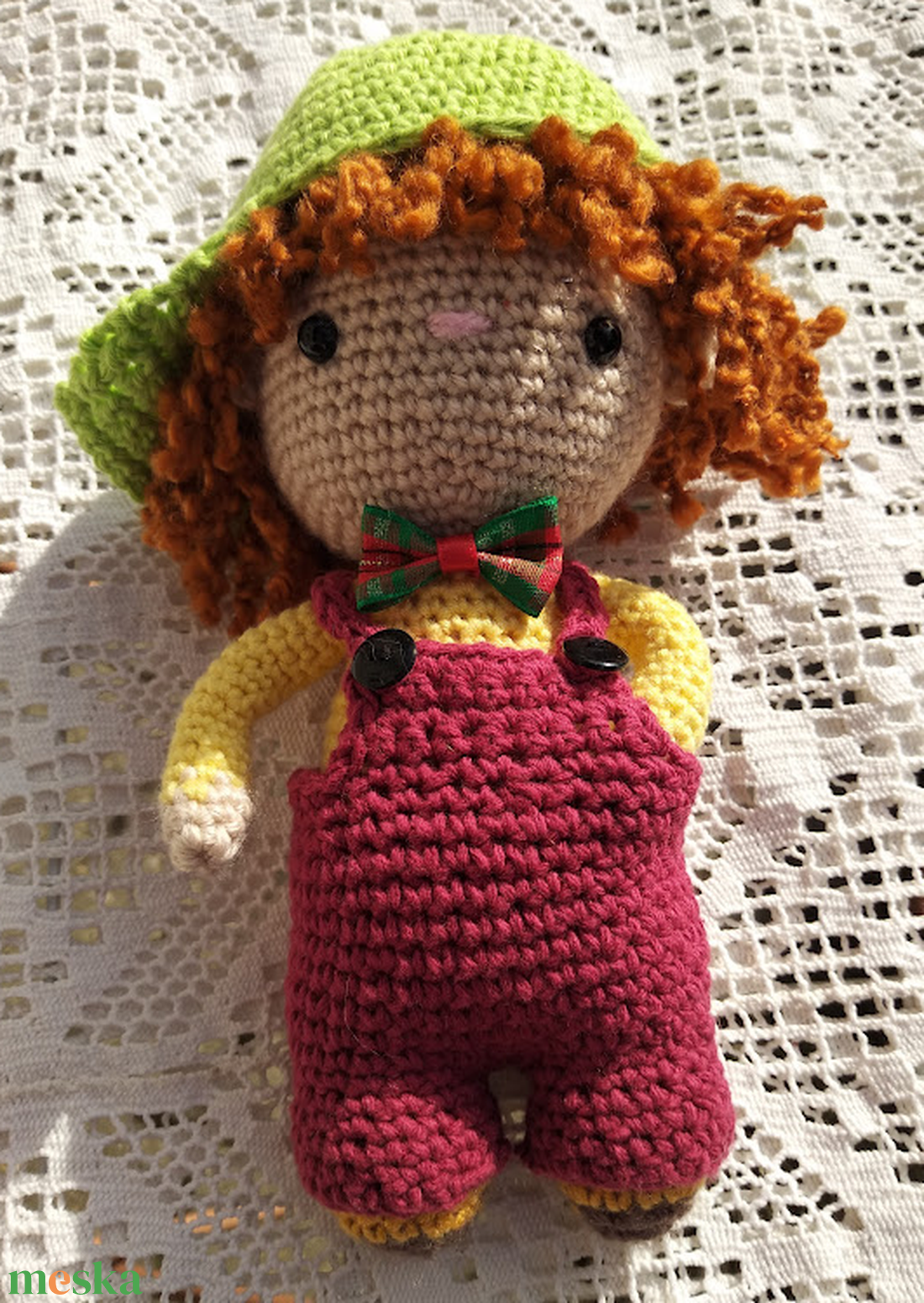 Horgolt baba - játék & sport - plüssállat & játékfigura - ember - Meska.hu