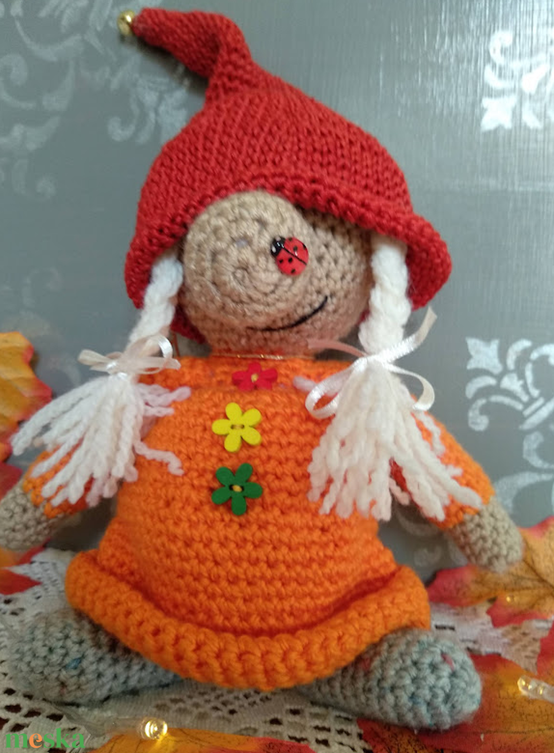 Manó lány - játék & sport - plüssállat & játékfigura - manó - Meska.hu