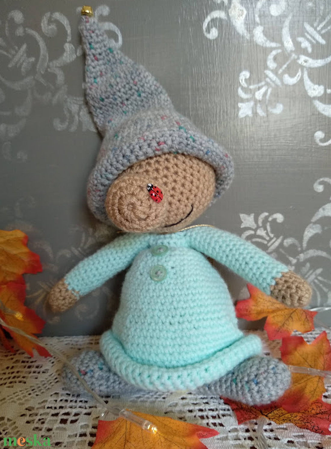 Manó fiú - játék & sport - plüssállat & játékfigura - manó - Meska.hu