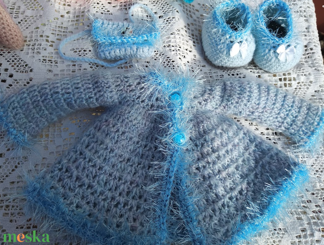 Öltöztethető horgolt baba - játék & sport - plüssállat & játékfigura - ember - Meska.hu