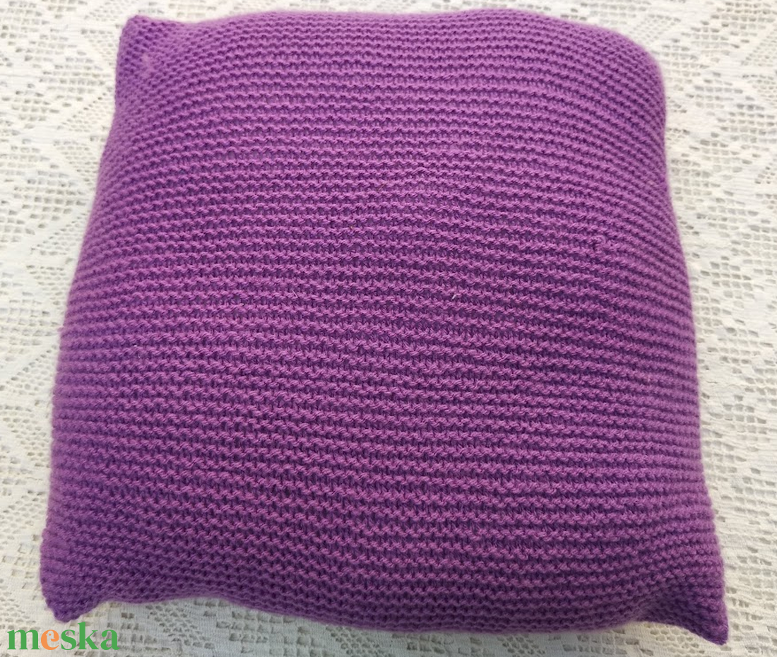 Horgolt díszpárna - otthon & életmód - lakástextil - párna & párnahuzat - díszpárna (belsővel együtt) - Meska.hu