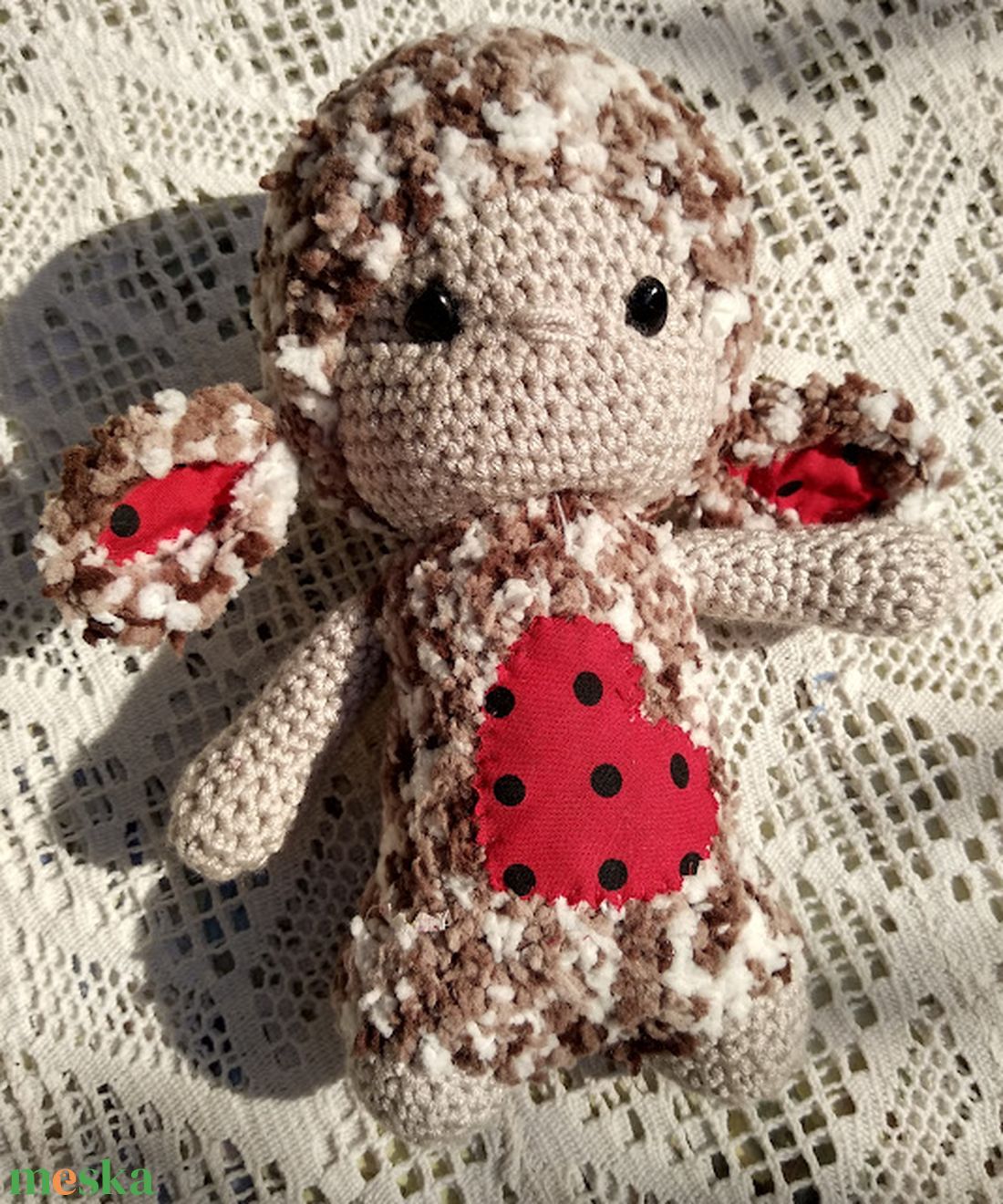 Horgolt barika - játék & sport - plüssállat & játékfigura - plüss bárány - Meska.hu