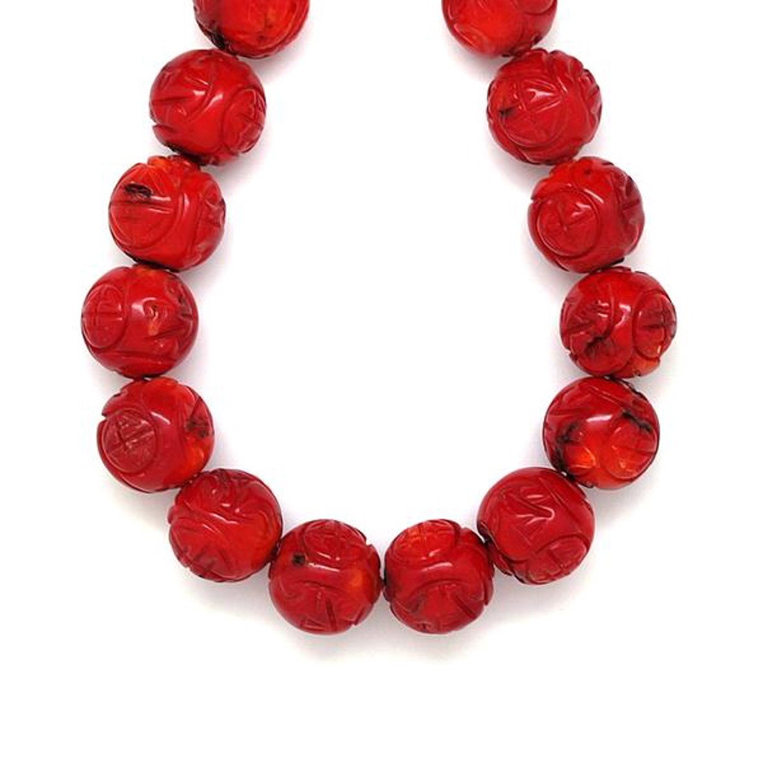 Korall golyó kínai mintás 16mm - kellékek & szerszámok - ásvány alapanyag - ásványfüzér - Meska.hu Korall golyó kínai mintás 16mm - kellékek & szerszámok - ásvány alapanyag - ásványfüzér - Meska.hu