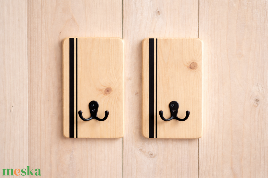 2 db-os Fali akasztó szett, kulcstartó - otthon & életmód - dekoráció - fali és függő dekoráció - fali kulcstartó - Meska.hu