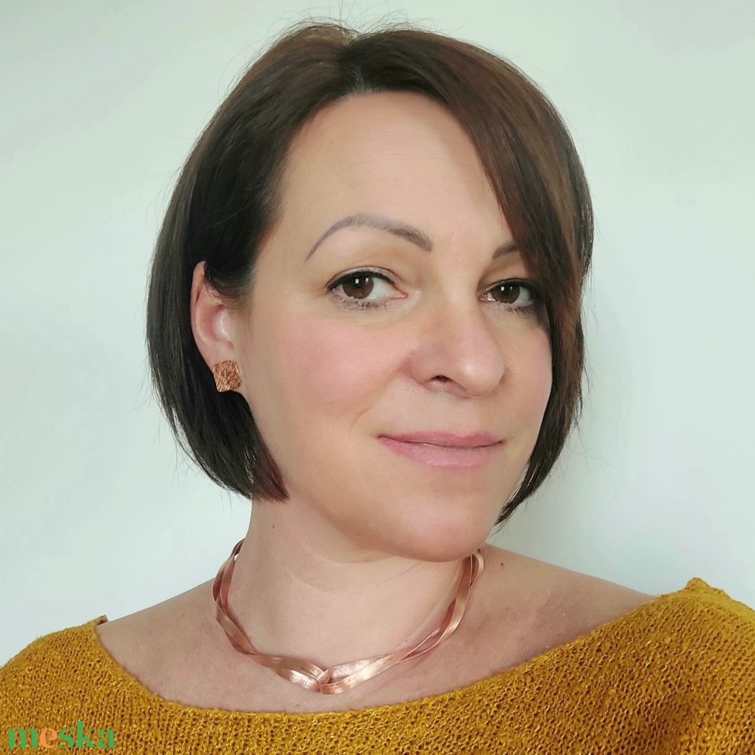 Csavart nyaklánc vörösrézből - ékszer - nyaklánc - medál nélküli nyaklánc - Meska.hu Csavart nyaklánc vörösrézből - ékszer - nyaklánc - medál nélküli nyaklánc - Meska.hu
