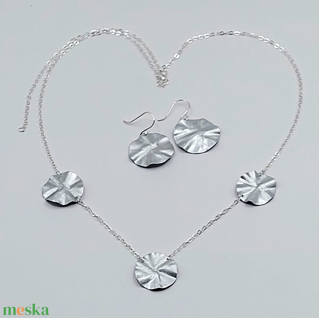  Minimál ékszerszett alumíniumból - ékszer - ékszerszett - Meska.hu