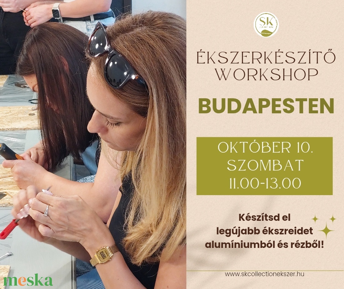 Ékszerkészítő workshop Budapesten  - diy (csináld magad) - workshop & tanfolyam - Meska.hu