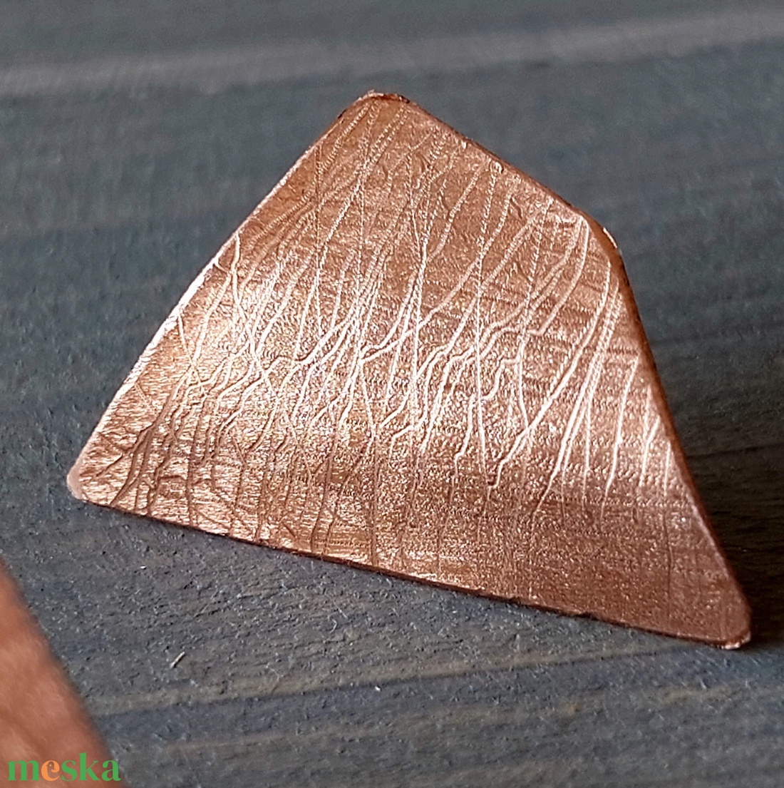 Geometrikus fülbevaló vörösrézből - ékszer - fülbevaló - pötty fülbevaló - Meska.hu Geometrikus fülbevaló vörösrézből - ékszer - fülbevaló - pötty fülbevaló - Meska.hu