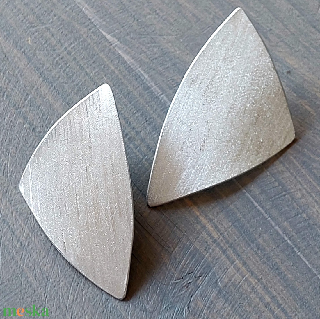 Geometrikus fülbevaló alumíniumból - ékszer - fülbevaló - pötty fülbevaló - Meska.hu Geometrikus fülbevaló alumíniumból - ékszer - fülbevaló - pötty fülbevaló - Meska.hu