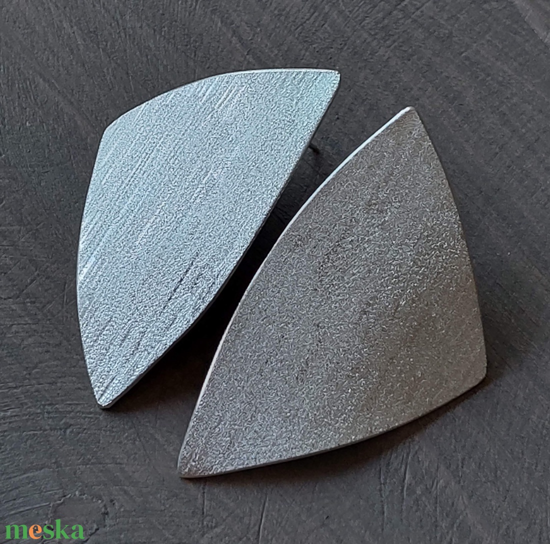 Geometrikus fülbevaló alumíniumból - ékszer - fülbevaló - pötty fülbevaló - Meska.hu Geometrikus fülbevaló alumíniumból - ékszer - fülbevaló - pötty fülbevaló - Meska.hu