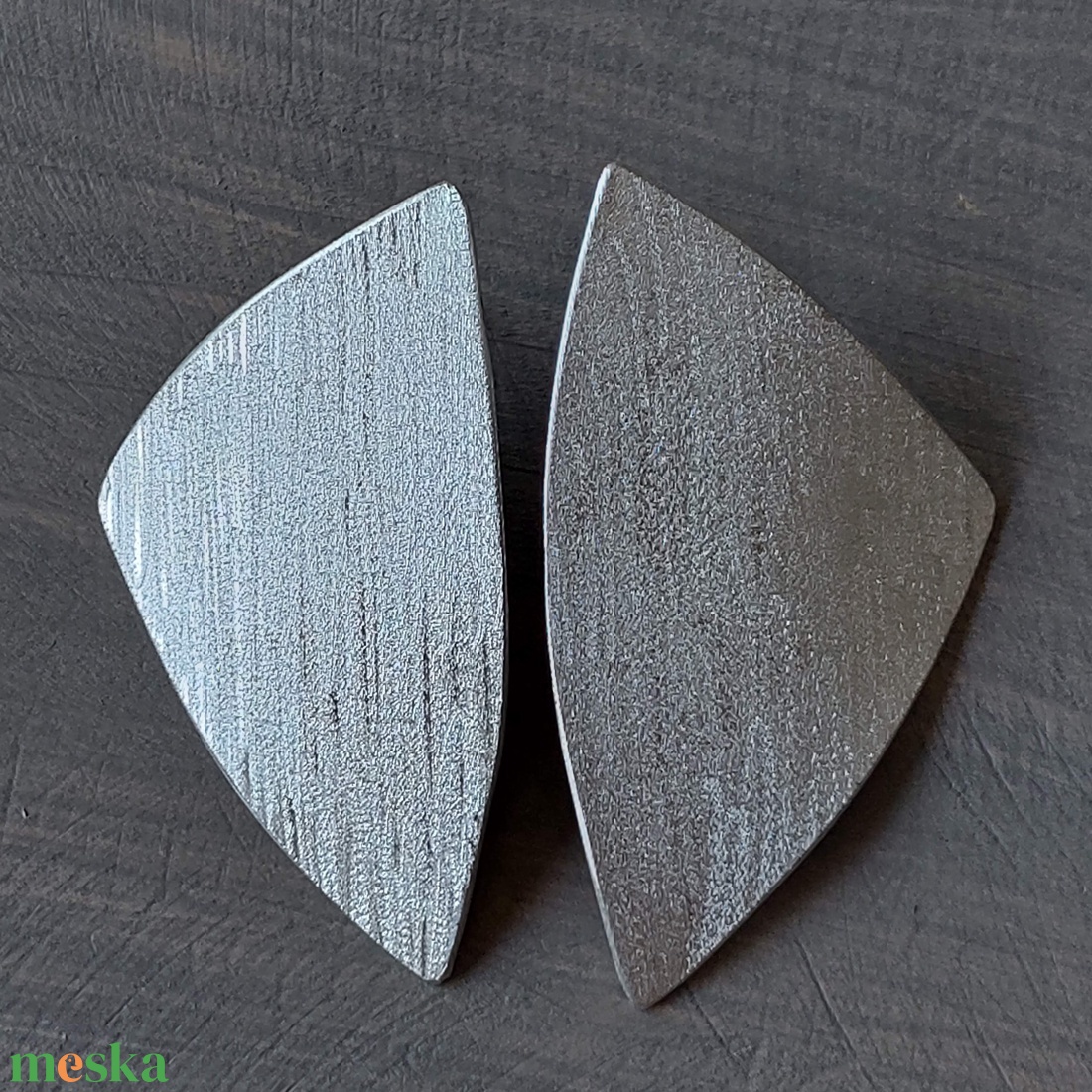 Geometrikus fülbevaló alumíniumból - ékszer - fülbevaló - pötty fülbevaló - Meska.hu Geometrikus fülbevaló alumíniumból - ékszer - fülbevaló - pötty fülbevaló - Meska.hu
