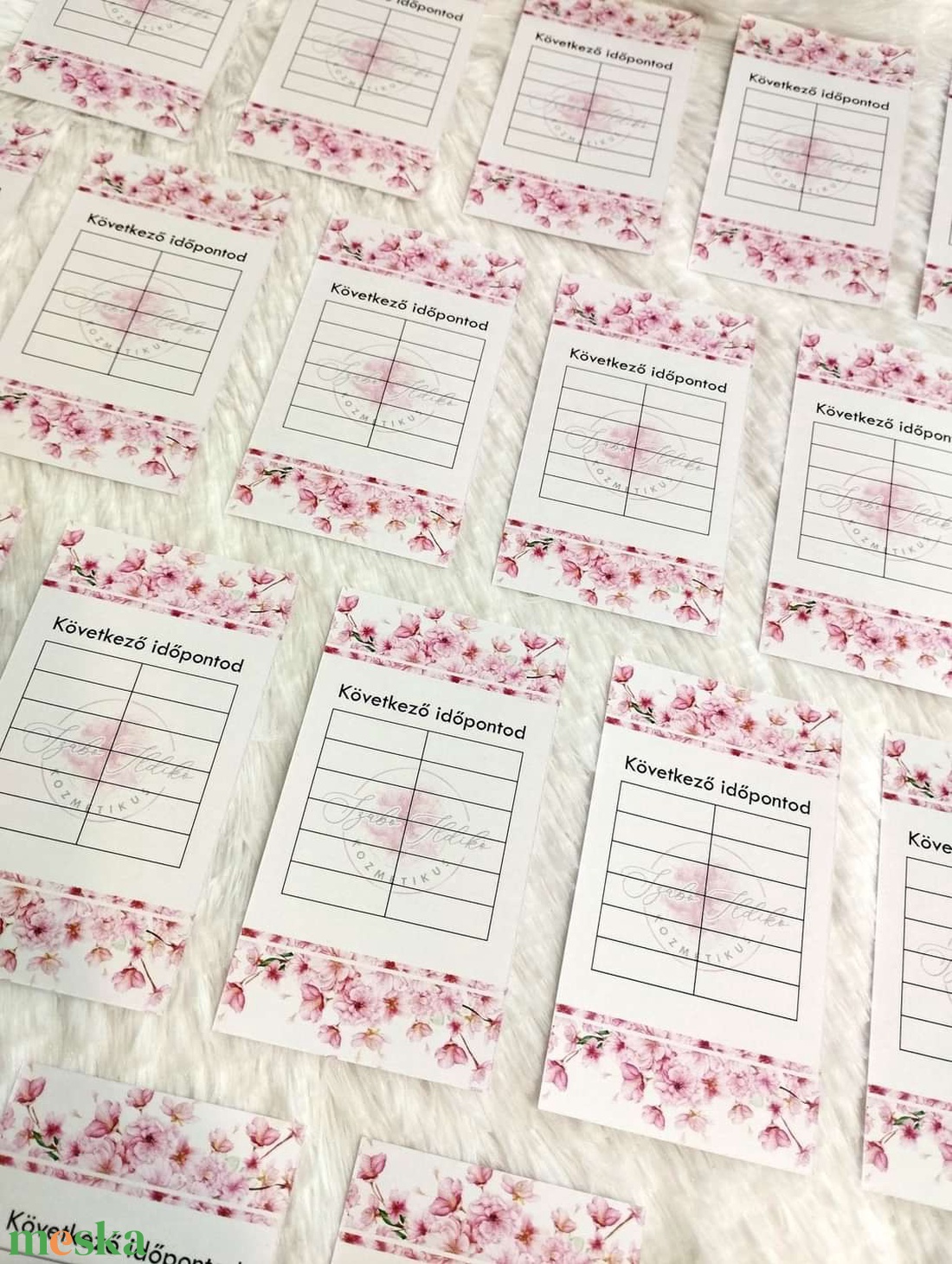 Időpontkártya , személyre szabott , egyedi tervezés - művészet - grafika & illusztráció - egyéb rajzok - Meska.hu