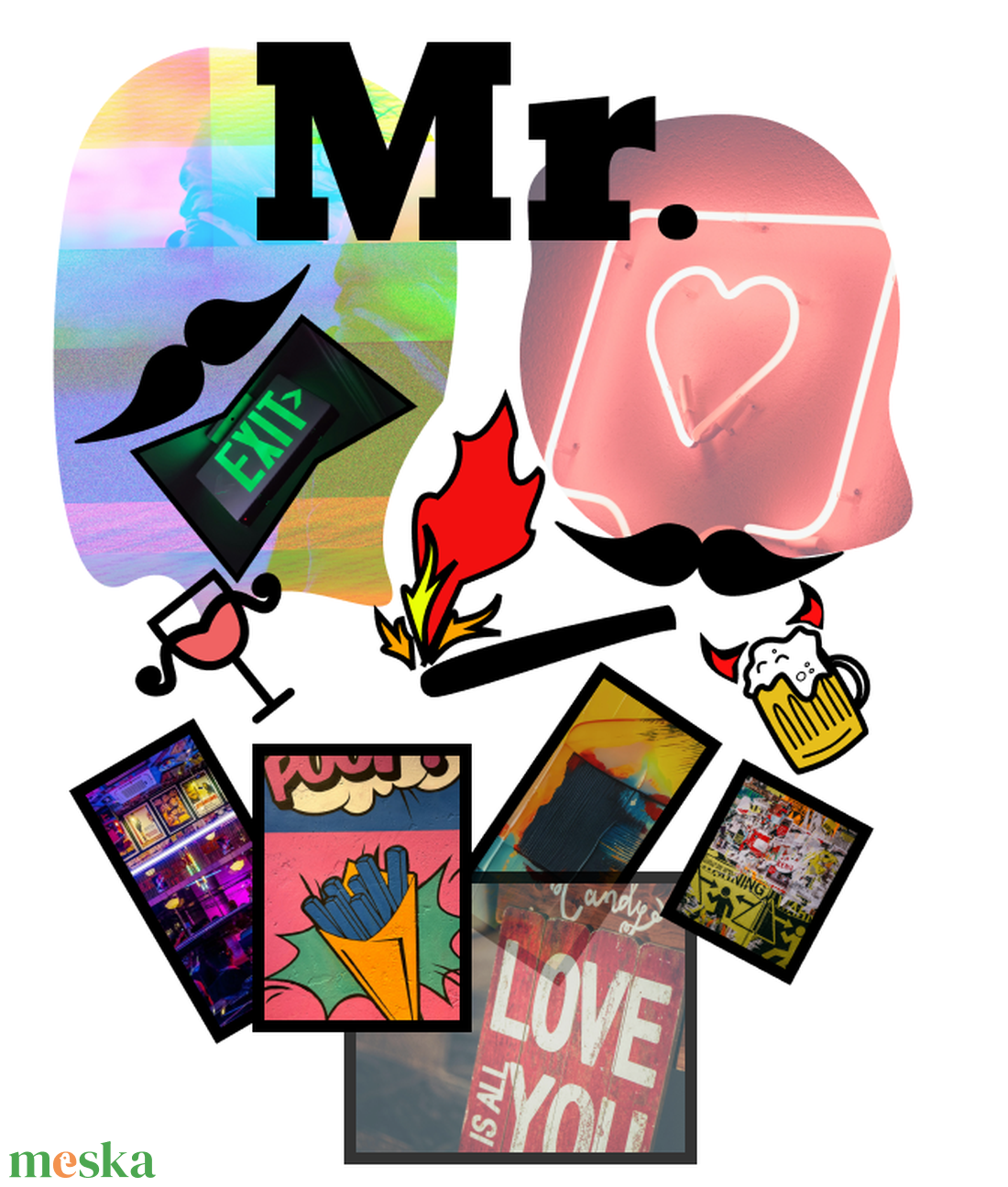 Valentin-napi páros póló - ruha & divat - páros szett - női-férfi páros szett - Meska.hu