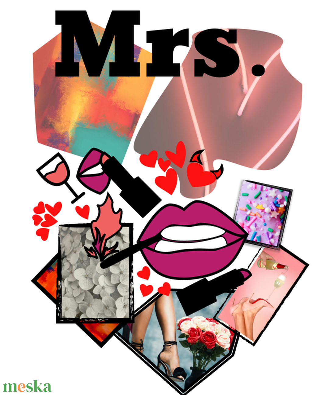 Valentin-napi páros póló - ruha & divat - páros szett - női-férfi páros szett - Meska.hu