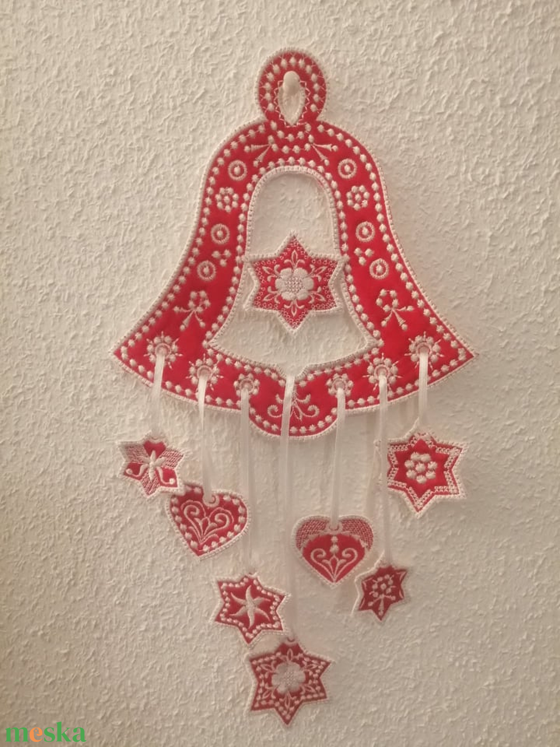 Karácsonyi ajtó dísz - karácsony - adventi díszek - adventi ajtódísz - Meska.hu