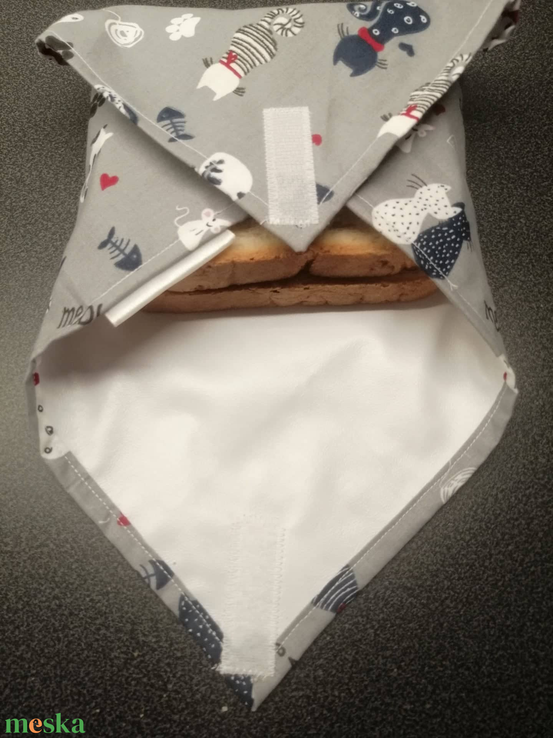 Uzsonnás szalvéta - otthon & életmód - konyhafelszerelés, tálalás - konyhai textil - szalvéta - Meska.hu