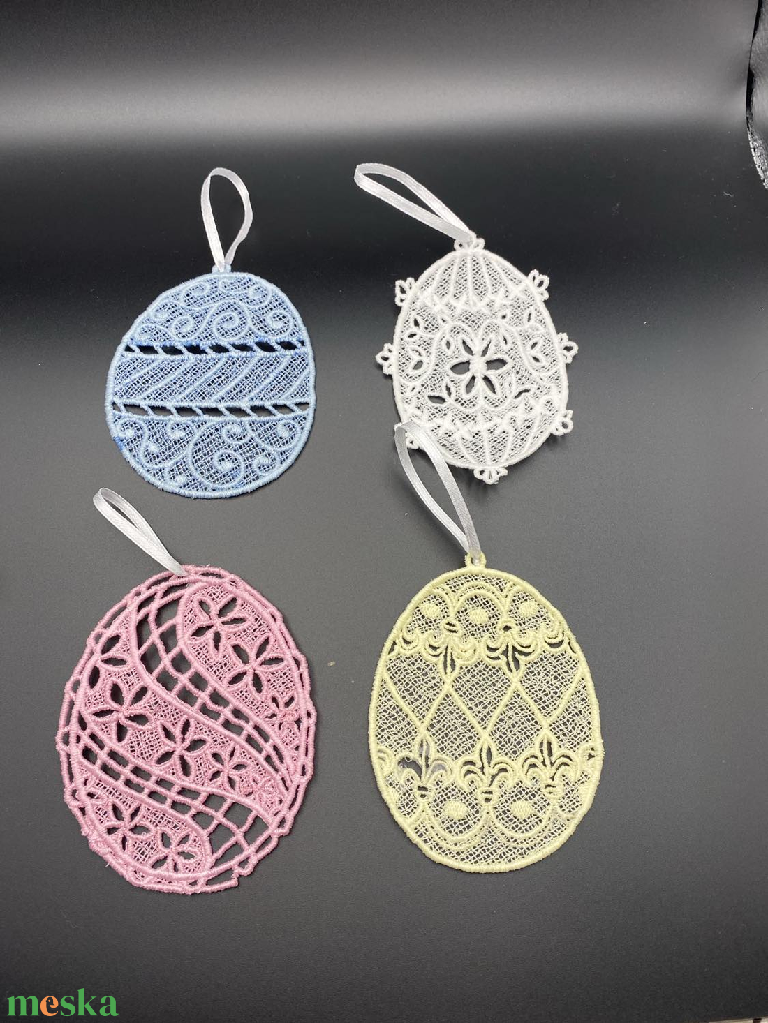 csipke húsvéti fa  dísz - otthon & életmód - dekoráció - fali és függő dekoráció - függődísz - Meska.hu