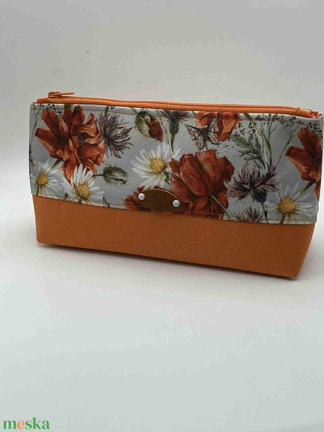 Nyári virágos  neszi közepes - táska & tok - neszesszer - Meska.hu