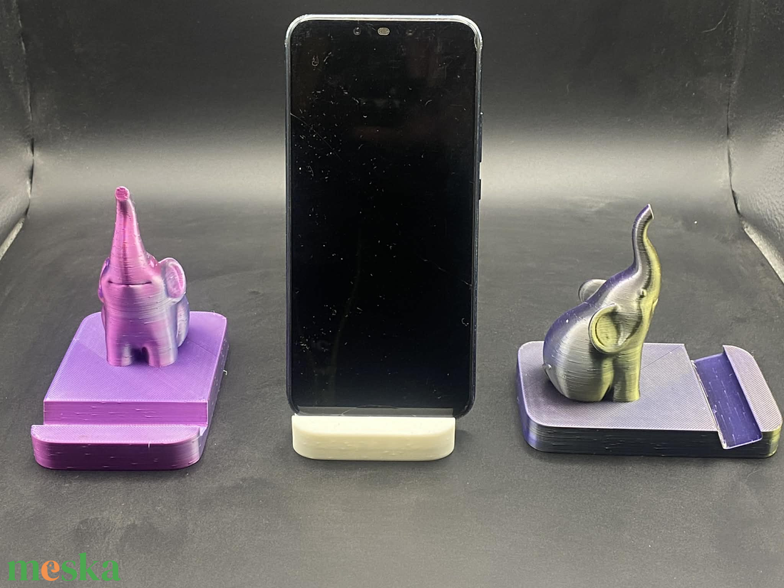 Elefántos telefontartó - táska & tok - pénztárca & más tok - telefontok - Meska.hu