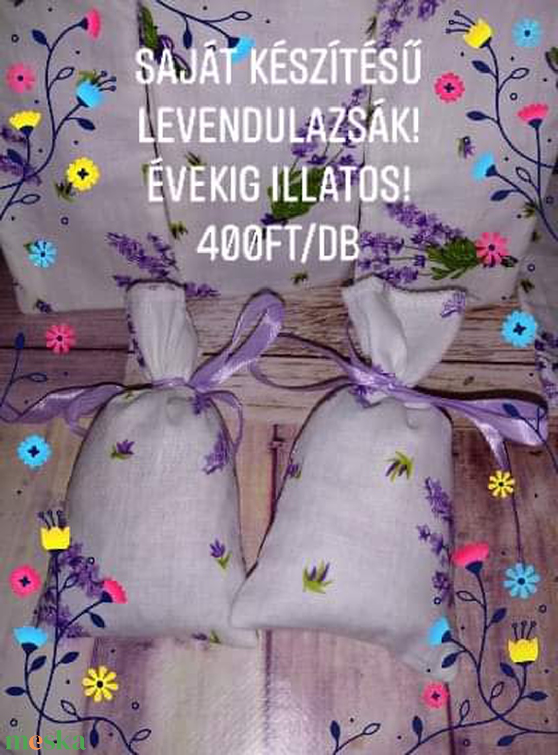 Levendula-zsákocska - otthon & életmód - gyertya, illat, aroma - illatzsák - Meska.hu