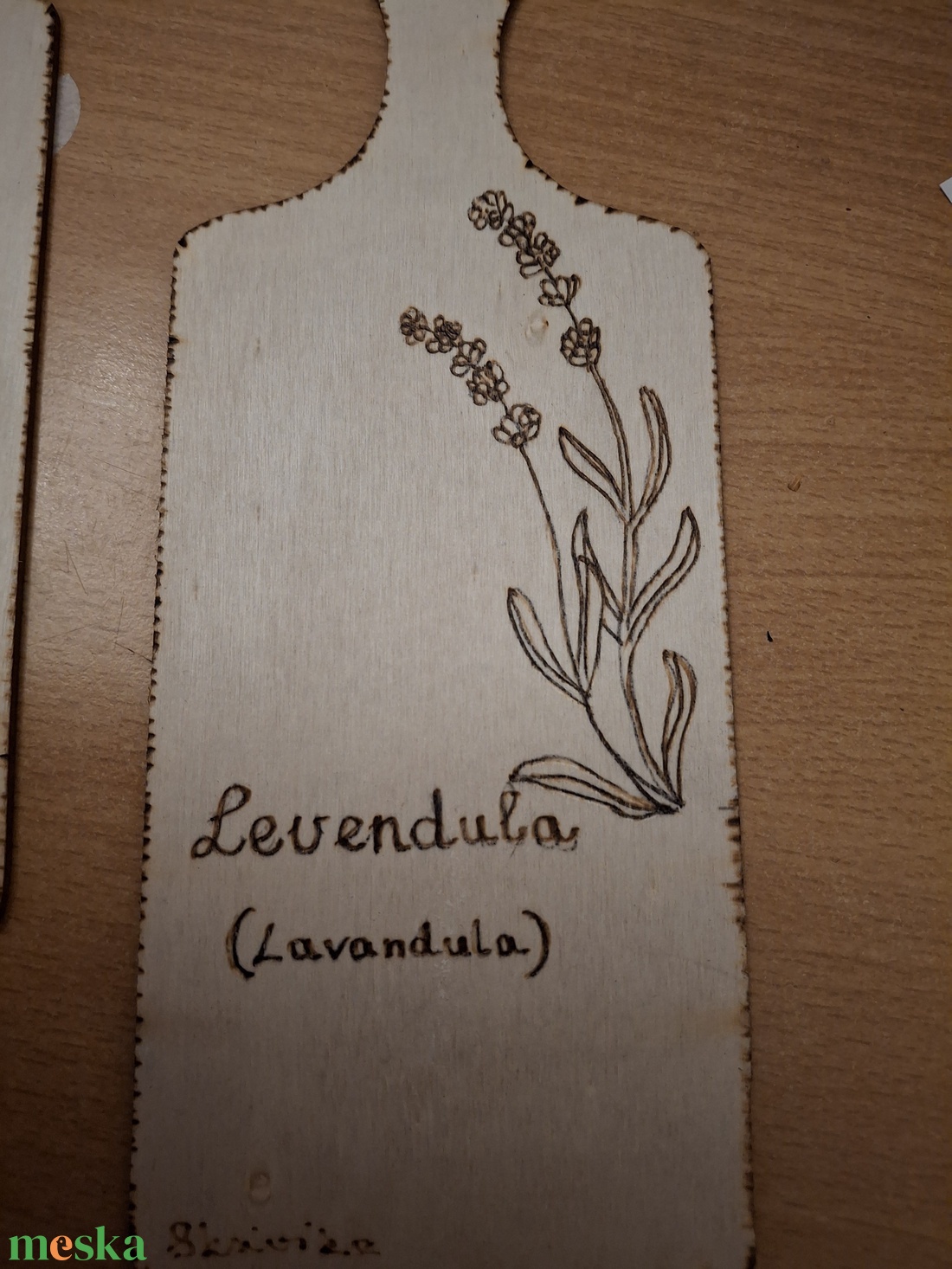  Kézműves Botanikai Dísztábla � Füvészkert a Konyhában - otthon & életmód - dekoráció - asztal és polc dekoráció - gravírozott táblák - Meska.hu