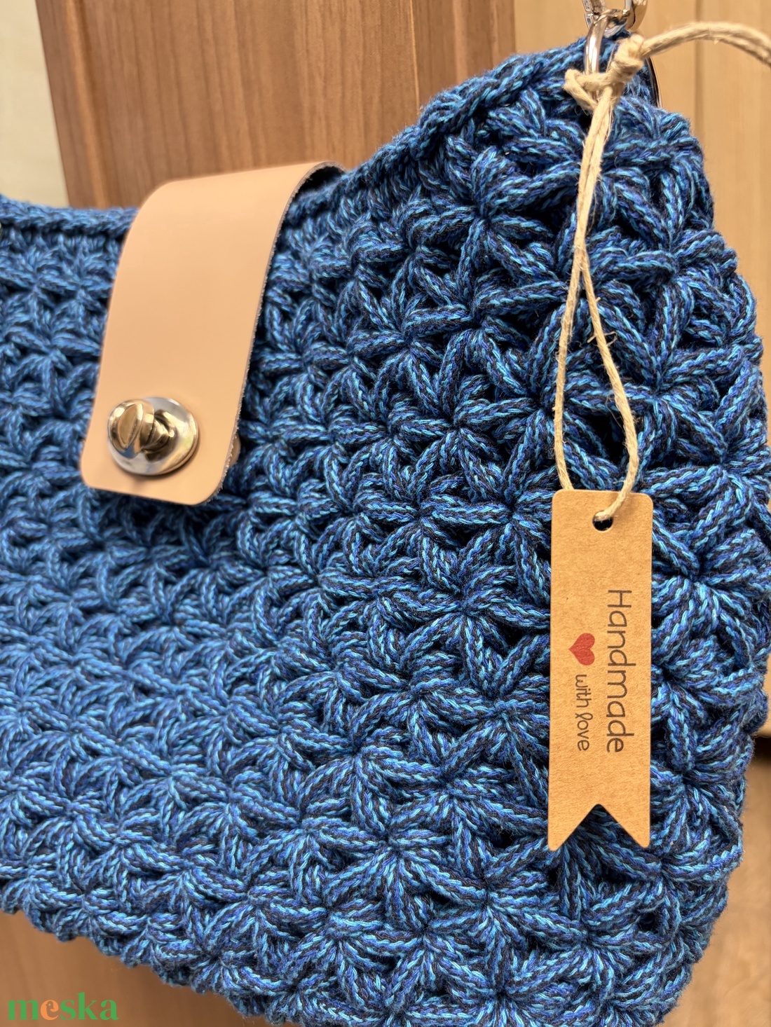 horgolt válltáska - táska & tok - kézitáska & válltáska - válltáska - Meska.hu