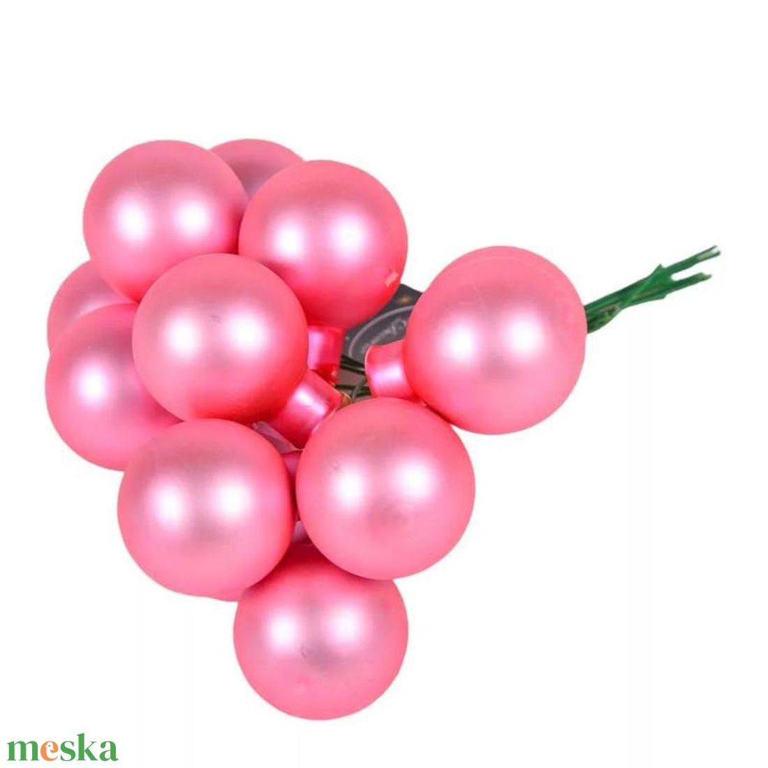 Üveggömb pick 2,5 cm - rúzs pink - matt 12 db - kellékek & szerszámok - dekorációs kellékek - üveggömb pick - Meska.hu Üveggömb pick 2,5 cm - rúzs pink - matt 12 db - kellékek & szerszámok - dekorációs kellékek - üveggömb pick - Meska.hu