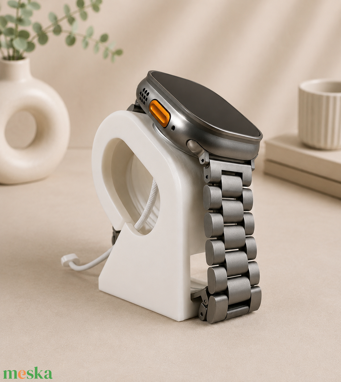 Okosóra tartó állvány - Apple watch  - ékszer - karóra és ékszeróra - karóra - Meska.hu