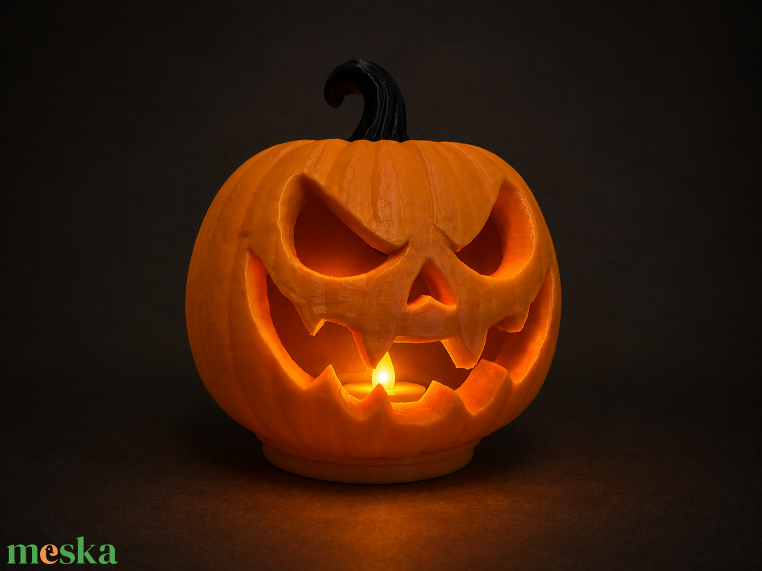 Halloween töklámpás - otthon & életmód - dekoráció - halloween - halloweeni asztaldísz - Meska.hu