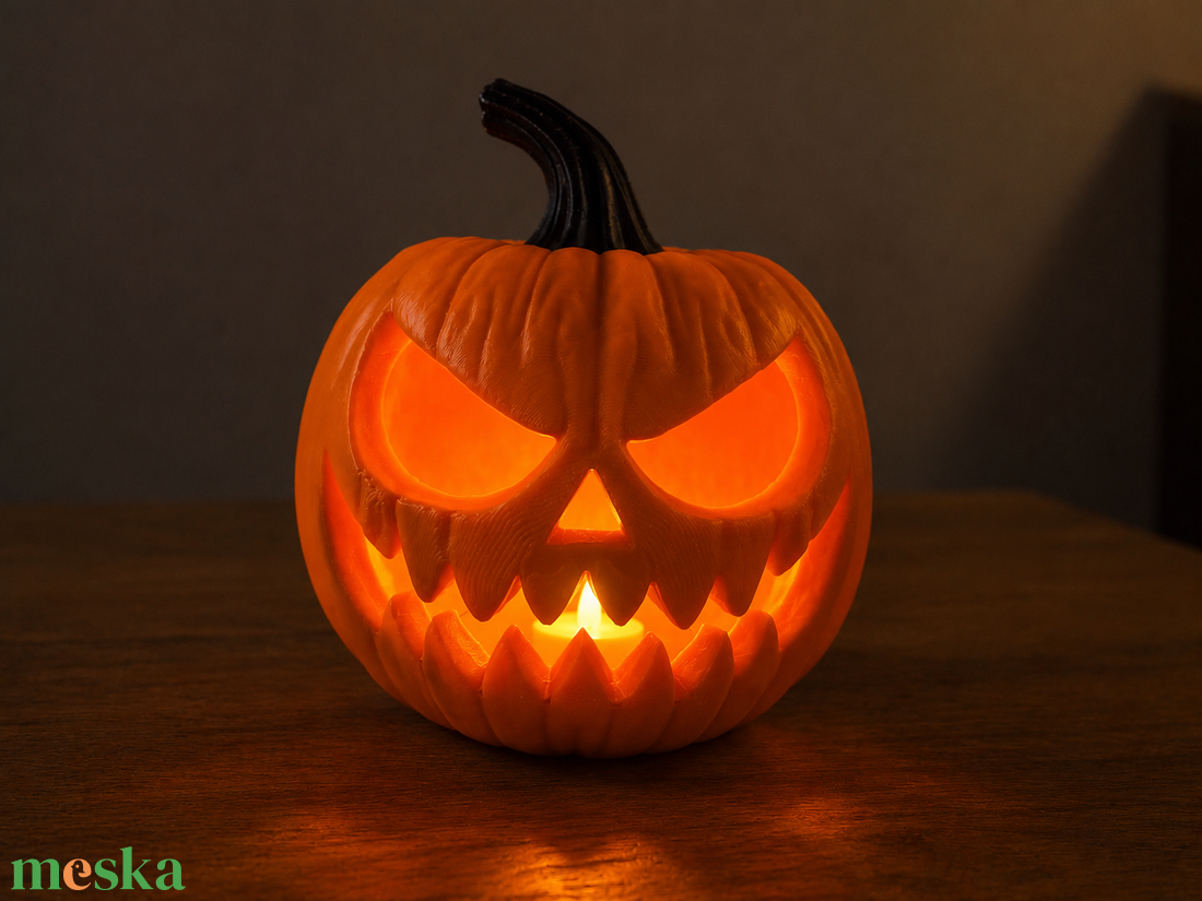 Halloween töklámpás - otthon & életmód - dekoráció - halloween - halloweeni lámpás - Meska.hu