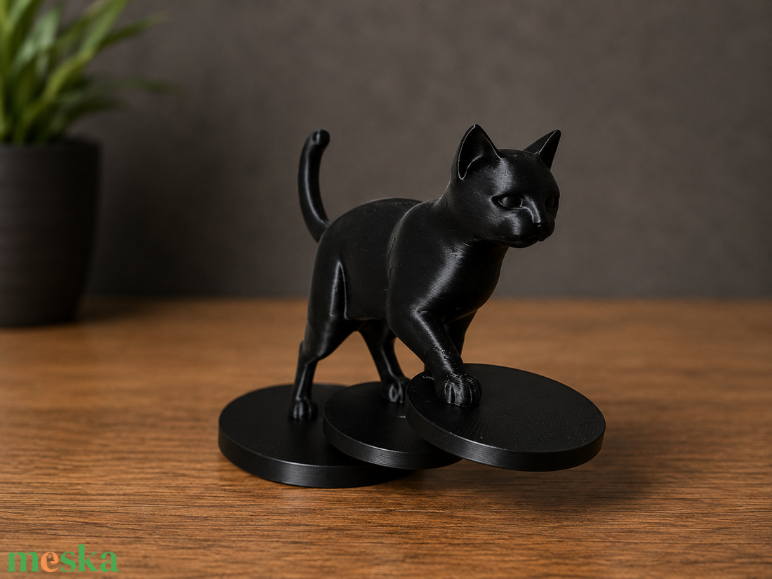 Black Cat � modern asztali dekoráció - otthon & életmód - dekoráció - asztal és polc dekoráció - asztaldísz - Meska.hu