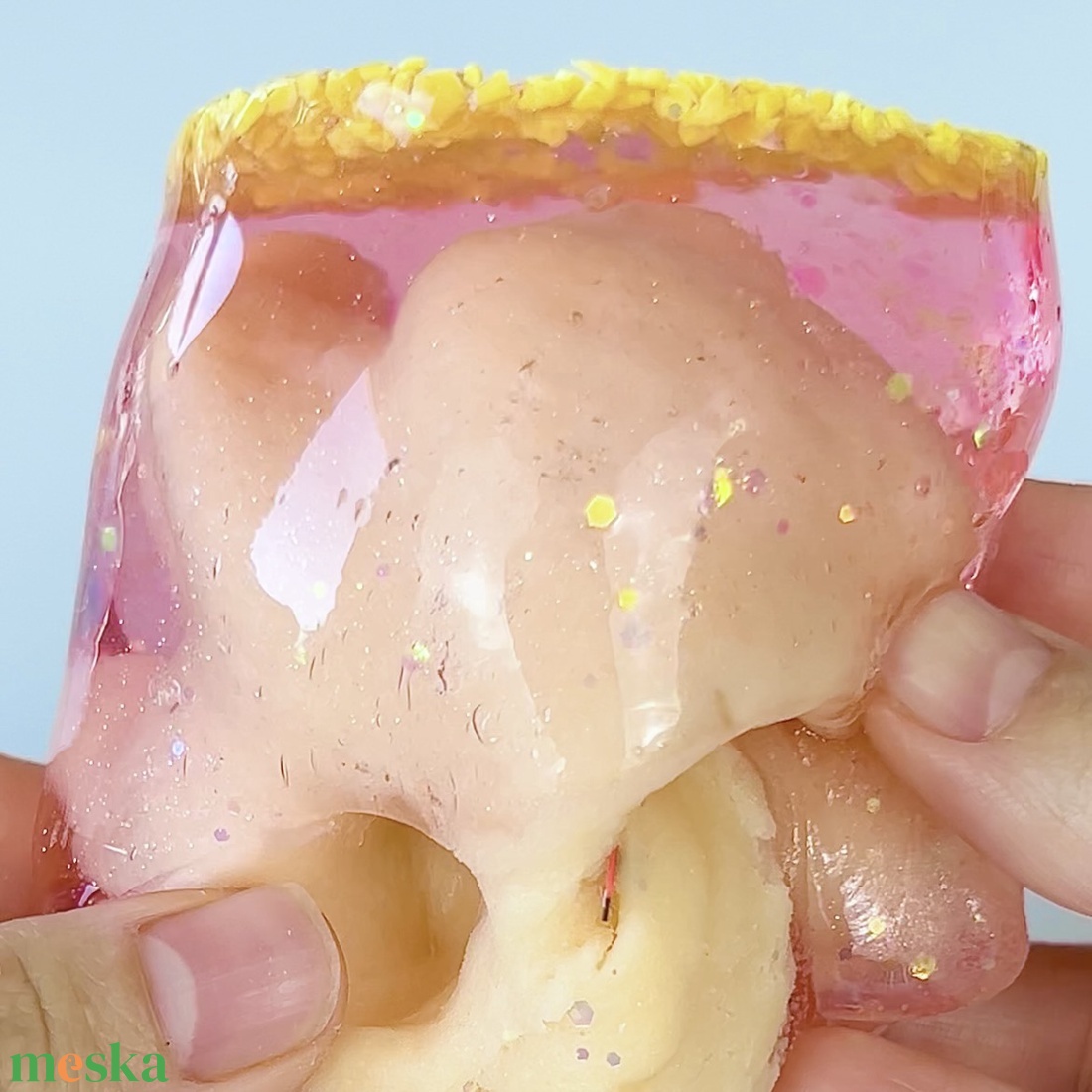 COOKIE LOVER - jelly float slime - Illatos Slime - ASMR (ragacsgyurma, ragacs, nyálka) - játék & sport - készségfejlesztő és logikai játék - szín és formaválogató játékok - Meska.hu