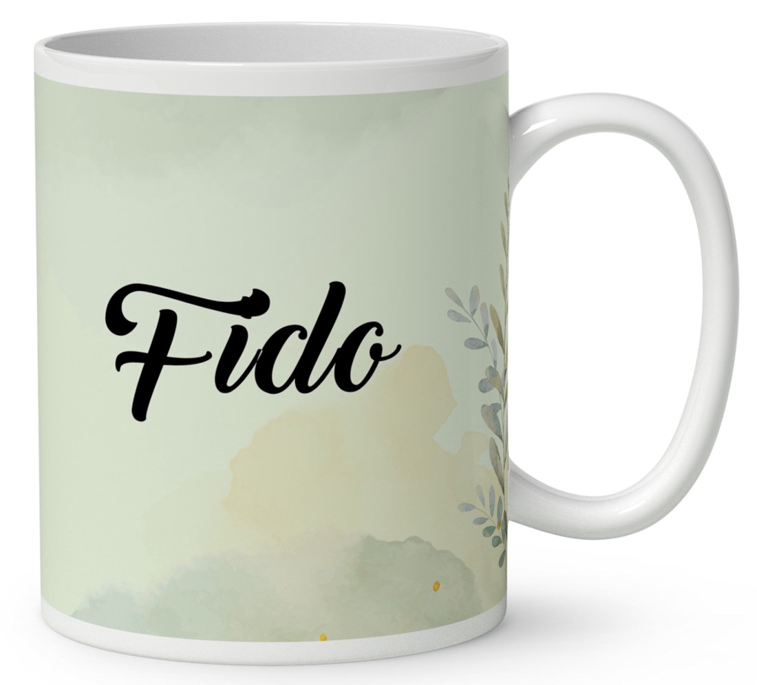 Névvel kérhető - Fehér puli portré mintás bögre - otthon & életmód - konyhafelszerelés, tálalás - tálalás - bögre & csésze - Meska.hu