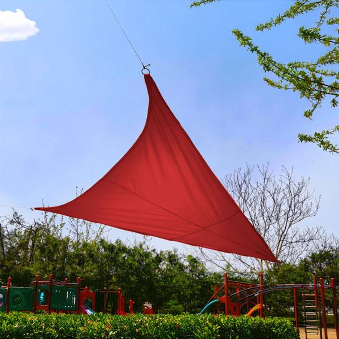 Piros Háromszög Napvitorla -  - Meska.hu
