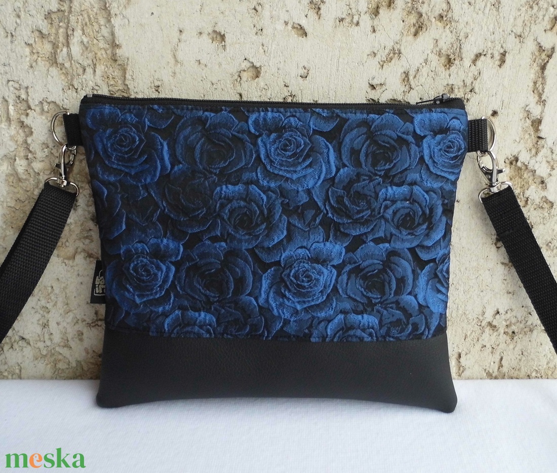 Alkalmi táska / kék - táska & tok - variálható táska - Meska.hu